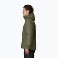 Pánská nepromokavá bunda Patagonia Insulated Boulder Fork Rain basin green 3