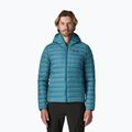 Pánská péřová bunda Patagonia Down Sweater Hoody glacial blue