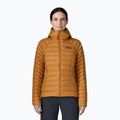 Dámská péřová bunda Patagonia Down Sweater Hoody cinnamon brown