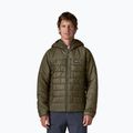 Pánská zateplená bunda Patagonia Hi-Loft Nano Puff Hoody basin green