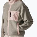 Dámská fleecová mikina Patagonia Synchilla oatmeal heather w/pink frost 4