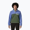 Dámská fleecová mikina Patagonia Lightweight Synchilla Snap-T Pullover canopy green