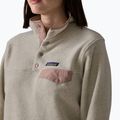 Dámská fleecová mikina Patagonia Lightweight Synchilla Snap-T Pullover oatmeal heather w/moonrise taupe 4