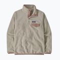 Dámská fleecová mikina Patagonia Lightweight Synchilla Snap-T Pullover oatmeal heather w/moonrise taupe 7