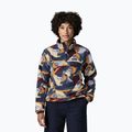 Dámská fleecová mikina Patagonia Lightweight Synchilla Snap-T Pullover smudge: smolder blue