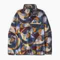 Dámská fleecová mikina Patagonia Lightweight Synchilla Snap-T Pullover smudge: smolder blue 4