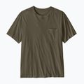 Pánské tričko na lezení Patagonia Daily Pocket Tee basin green