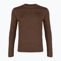 Pánské tričko Longsleeve Patagonia Cap Cool Daily Boardshort Logo LS berm brown - light berm brown x-dye