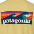 Pánské tričko na lezení Patagonia Capilene Cool Daily Boardshort Logo limestone yellow - light limestone yellow x-dye 5