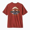 Pánské tričko na lezení Patagonia Great Waves Responsibili-Tee rusty red 2