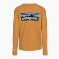 Dámské tričko Longsleeve Patagonia P-6 Logo Responsibili-Tee LS dried mango 2