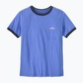 Dámské tričko Patagonia Fitz Roy Foothills Ringer Tee diver blue