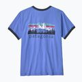 Dámské tričko Patagonia Fitz Roy Foothills Ringer Tee diver blue 2