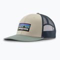 Kšiltovka Patagonia P-6 Logo Trucker Hat pumice