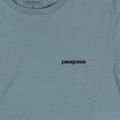 Pánské tričko na lezení Patagonia P-6 Logo blue sage 3