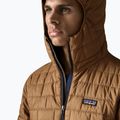 Pánská zateplená bunda Patagonia Nano Puff Hoody deer brown 5