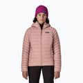 Dámská péřová bunda Patagonia Down Sweater Hoody moonrise taupe