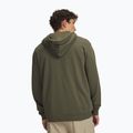 Pánská mikina Under Armour Rival Fleece Full Zip marine od green/white 2