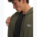 Pánská mikina Under Armour Rival Fleece Full Zip marine od green/white 3