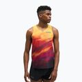 Pánské běžecké tričko HOKA Race Day Singlet TR Print hoka citrus 4