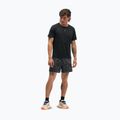 Pánské běžecké šortky HOKA Glide Short 5" Brief CLF PRT black/white 2