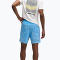 Pánské běžecké šortky HOKA Glide Short 7" CLF PRT mineral blue 3