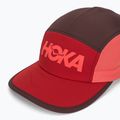 Kšiltovka HOKA Run Hat deep mauve/red agate 3