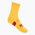 Ponožky HOKA Quarter Run Sock 3-Pack egg yolk/cerise/virtual violet 4