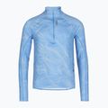 Pánská běžecká mikina HOKA Skyform Half Zip CLF PRT mineral blue