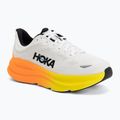 Pánské běžecké boty HOKA Bondi 9 Wide white/neon tangerine