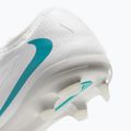 Dětské kopačky Nike Phantom 6 Low Pro Jr FG/MG white/white/dusty cactus 8
