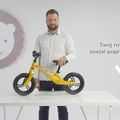 Lionelo Bart Tour dětské kolo šedo-žluté LOE-BART TOUR 13