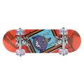 Dětský klasický skateboard MINI 17 Mechanics oranžový MIN17