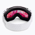 Lyžařské brýle Alpina Estetica QV white gloss/gold sph 3