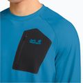 Pánské tričko Longsleeve Jack Wolfskin Prelight Trail Crew aurora blue 4