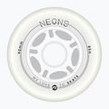 Kolečka na inline brusle Powerslide Neons LED 90 mm/85A 4 pcs. white
