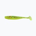 Relax Bass 2.5 Laminovaná měkká návnada 4 ks. Chartreuse-Multi Glitter / Silk BAS25