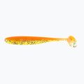 Relax Bass 3 Laminovaná měkká návnada 4 ks. Chartreuse-Multi Glitter / Orange BAS3