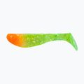 Relax Gumová nástraha s kopýtky 2,5 hlavy 4 ks. Chartreuse-Hologram Glitter / Orange-Silver Glitter BLS25-H