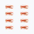 Relax Crawfish 2 Laminované 8 ks. Oranžová / olivově černá s třpytkami CRF1