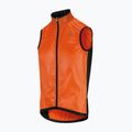 ASSOS Mille GT Wind pánská cyklistická vesta oranžová 13.34.338.49 3