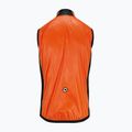 ASSOS Mille GT Wind pánská cyklistická vesta oranžová 13.34.338.49 4