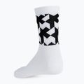 ASSOS Monogram cyklistické ponožky bílé P13.60.695.57 4
