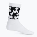ASSOS Monogram cyklistické ponožky bílé P13.60.695.57 5