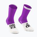 ASSOS GT C2 cyklistické ponožky fialové/bílé P13.60.700.4B 4