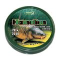 Kaprový pletený vlasec Katran Hamelion Coated Braided Hook Links hnědý