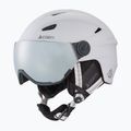 Lyžařská helma Cairn Electron Visor mat white