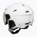 Lyžařská helma Cairn Electron Visor mat white 2