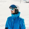 Lyžařská helma Cairn Rise II Visor mat white 6