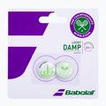 BABOLAT Tlumič Wimbledon 2ks bílo-zelený 700044 2
